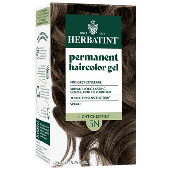 Herbatint Hajfesték - 5N Világos gesztenye 120ml + 50ml