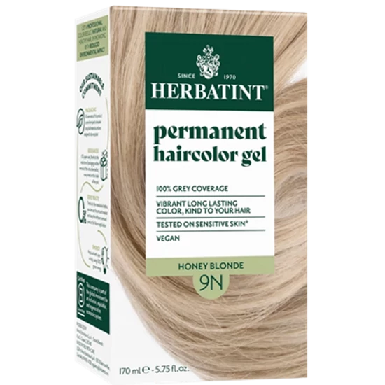 Herbatint Hajfesték - 9N Mézszőke 120ml + 50ml