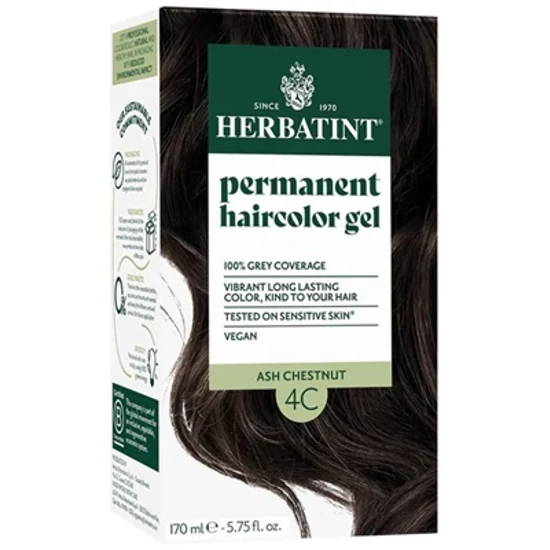 Herbatint Hajfesték - 4C Hamvas gesztenye 120ml + 50ml