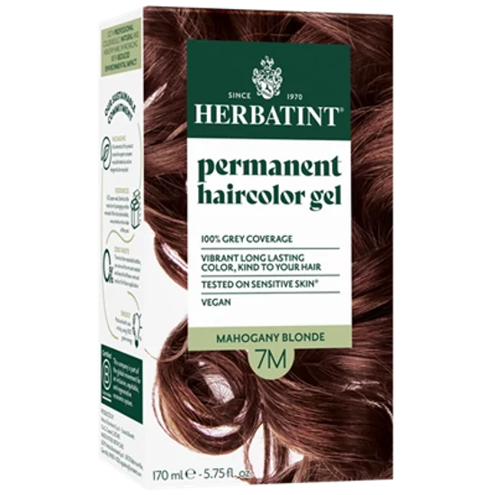 Herbatint Hajfesték - 7M Mahagóni szőke 120ml + 50ml