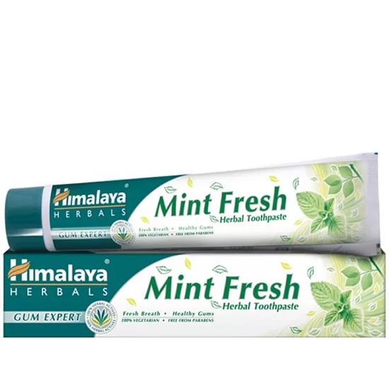 Himalaya Fluoridmentes Mint Fresh frissítő, mentás gyógynövényes fogkrémgél 75ml