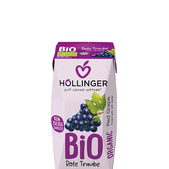 Höllinger Piros Szőlőlé - bio, vegán 200ml