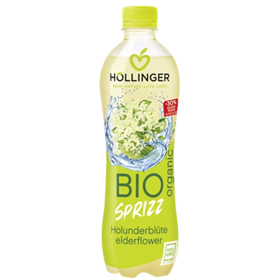 Höllinger Bodzavirág-fröccs - bio, vegán 500ml