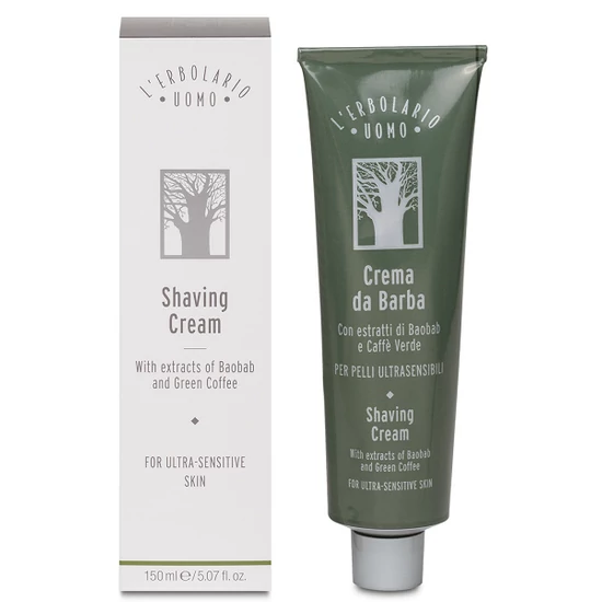 L'Erbolario Baobab vitalizáló borotválkozó krém 150ml