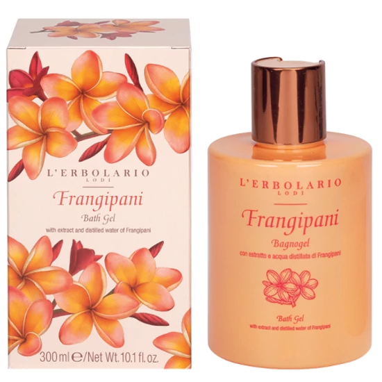 L'Erbolario Frangipani tusfürdő 300ml