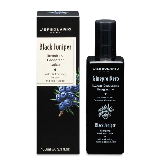 L'Erbolario Ginepro Nero energizáló dezodor 100ml