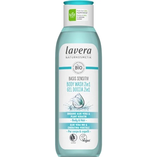 Lavera Basis Sensitive tusfürdő és sampon 2in1 250ml