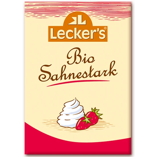 Lecker's Bio Habfixáló szőlőcukorral - (4x8g) 32g