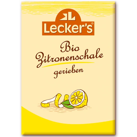 Lecker's Bio Citromhéj 15g