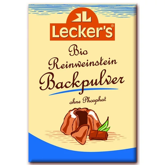 Lecker's Bio Borkő sütőpor - 4x21g