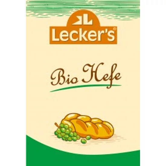 Lecker's Gabona-alapú száraz élesztő - bio, gluténmentes, vegán 9g