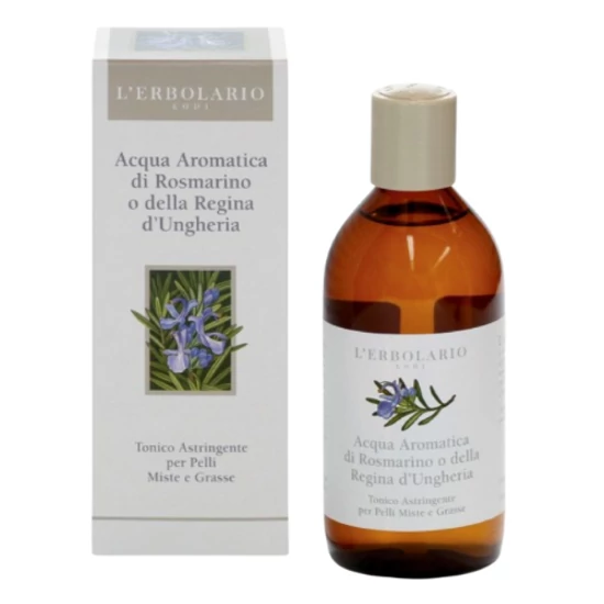 L'Erbolario Rozmaring tartalmú arcvíz vagy a „Magyarok királynőjének Arcvize" 200ml