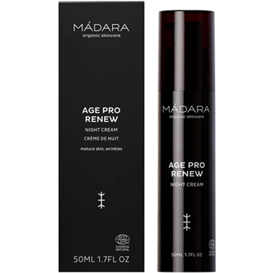 Mádara AGE PRO RENEW Bőrmegújító éjszakai krém 50ml