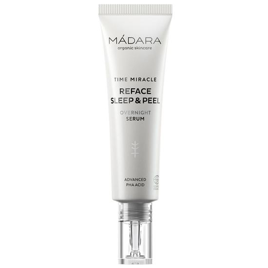Mádara TIME MIRACLE REFACE Sleep&amp;Peel bőrmegújító éjszakai szérum 30ml