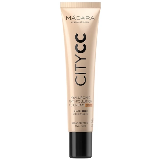 Mádara CC krém hialuronsavval - beige SPF15 40ml