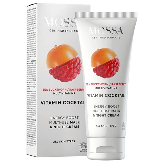 Mossa Multifunkciós vitamin maszk + éjszakai krém száraz, fakó bőrre 60ml