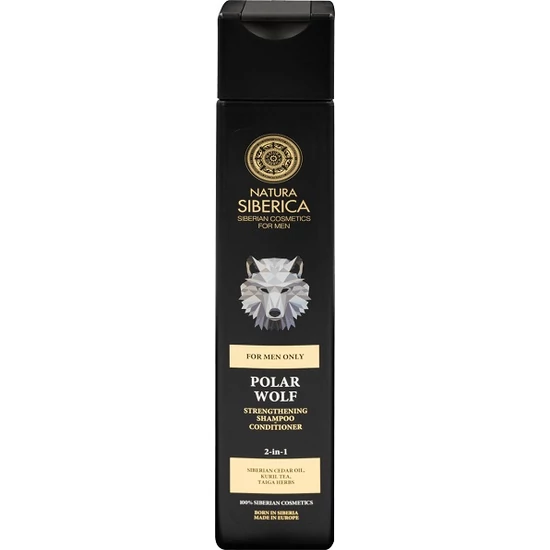 Natura Siberica Erősítő sampon és hajkondicionáló férfiaknak 250ml