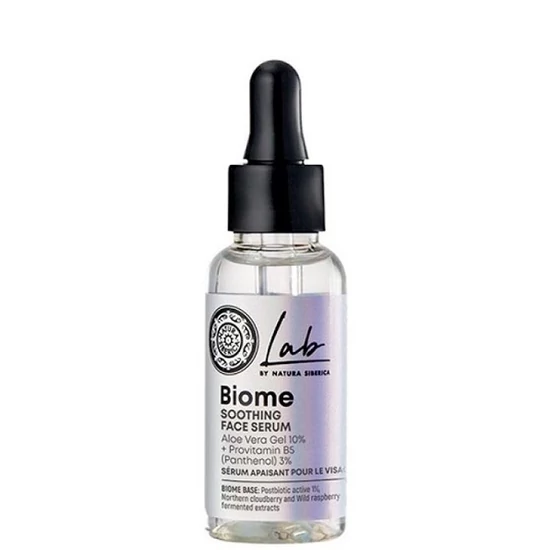 Natura Siberica Lab Biome Nyugtató arcszérum aloe Verával 30ml