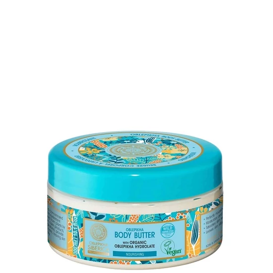 Natura Siberica Oblepikha Siberica Homoktövis testvaj bio virágvízzel 300ml