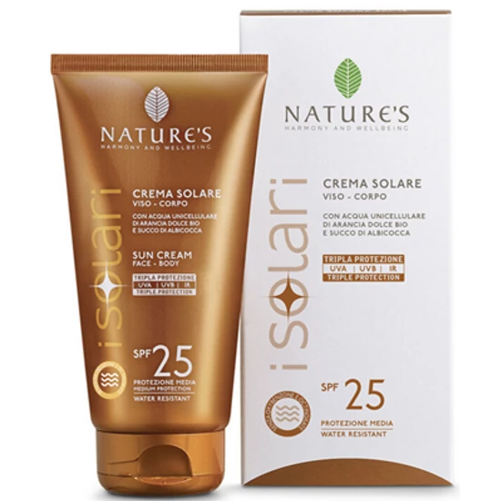 Nature's I Solari Napvédő krém SPF25 150ml