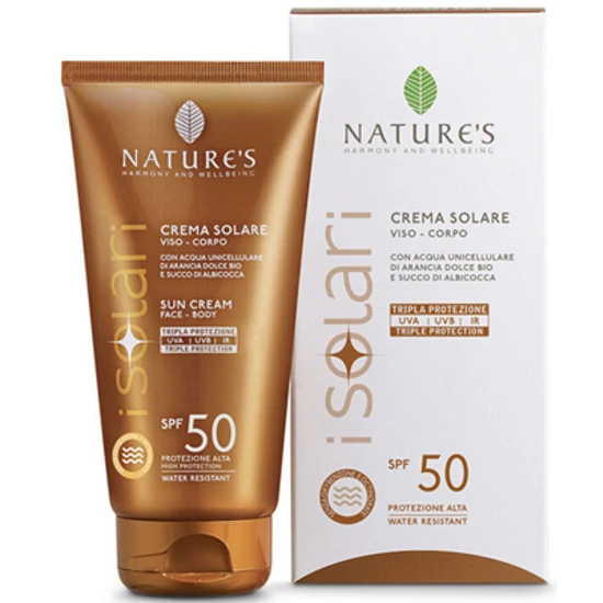 Nature's I Solari Napvédő krém SPF50 150ml