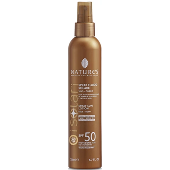 Nature's I Solari Naptej spray SPF50 200ml