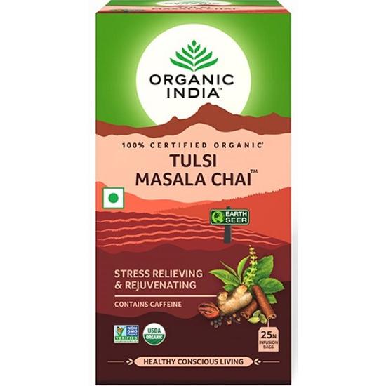 Organic India Bio Tulsi filteres tea - Masala Chai 25 filter