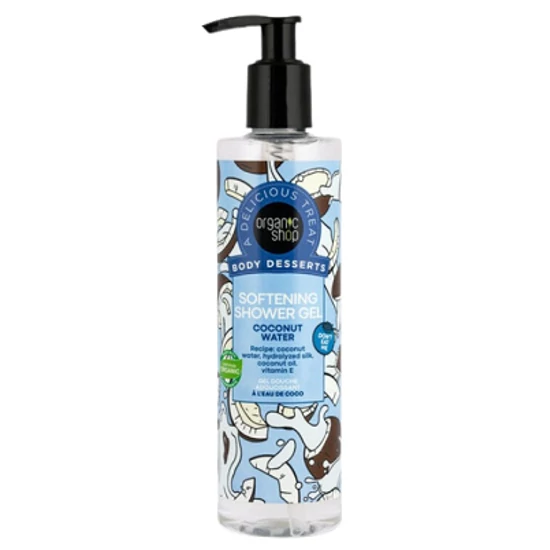 Organic Shop Tusfürdő gél - Kókuszvizes puhító 280ml