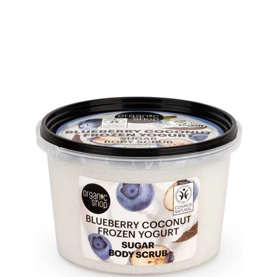 Organic Shop Testradír - “Frozen Yogurt&quot; - áfonyával és kókusszal 250ml