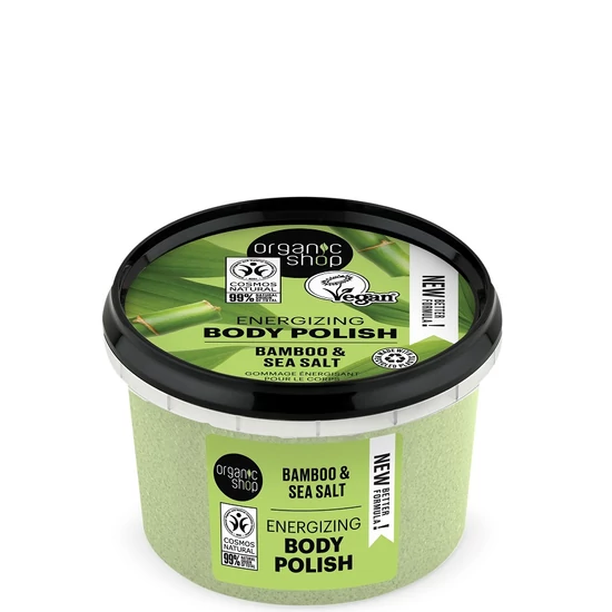 Organic Shop Testpolír hab Trópusi bambusz 250ml