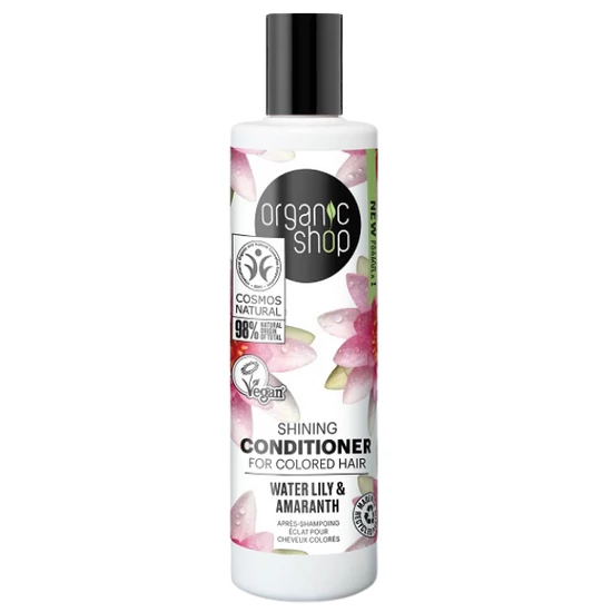 Organic Shop Hajkondícionáló Shining - vízililiom és amaránt 280ml