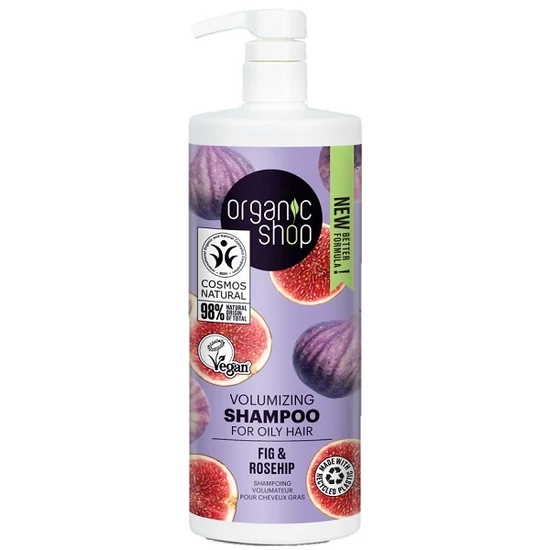 Organic Shop Sampon Volumizing - füge és csipkebogyó 1000ml