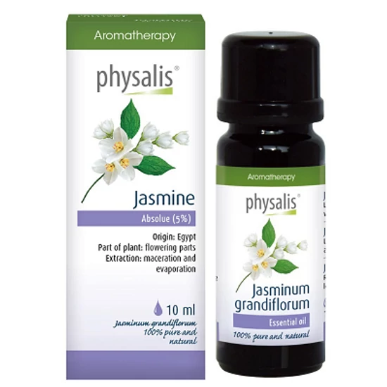 Physalis Jázmin egyiptomi 5% (Jasminum grandiflorum) illóolaj - bio 10ml