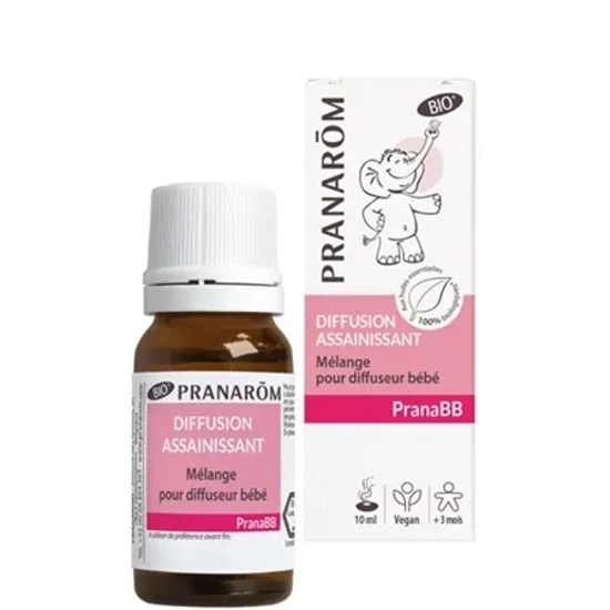Pranarom PranaBB Légfertőtlenítő illóolajkeverék diffúzorba - bio 10ml