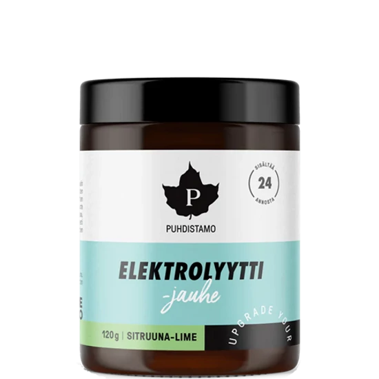 Puhdistamo Elektrolit - citrom-lime ízű italpor 120g