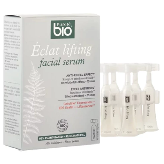Pureté bio Éclat Lifting arcszérum ampulla 5 x 2ml