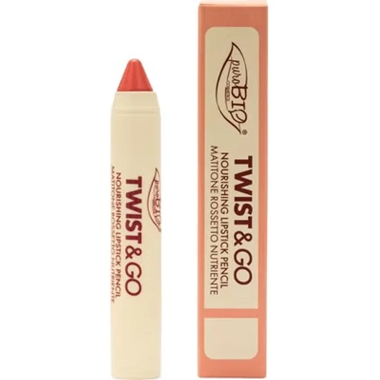 PuroBIO TWIST &amp; GO Nourishing Lipstick Pencils 2,9g