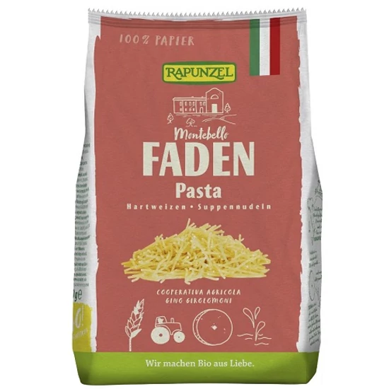 Rapunzel Cérnametélt durum - bio, vegán 250g