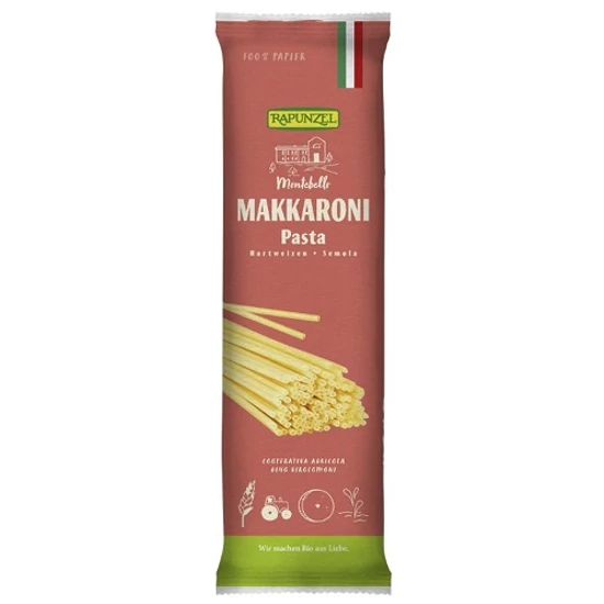 Rapunzel Makaróni durum fehér - bio, vegán 500g