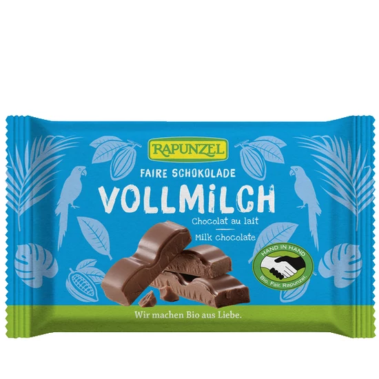 Rapunzel Cristallino tejcsokoládé 100g