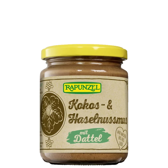 Rapunzel Kókusz mogyorókrém datolyával - bio, vegán 250g