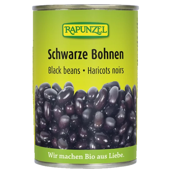 Rapunzel Fekete bab lében - bio, gluténmentes, vegán 400g