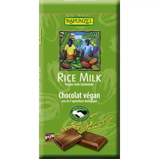 Rapunzel Bio Rizstejes csokoládé (40%) 100g