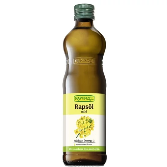 Rapunzel Repceolaj enyhe, szagtalanított - bio, gluténmentes, vegán 500ml