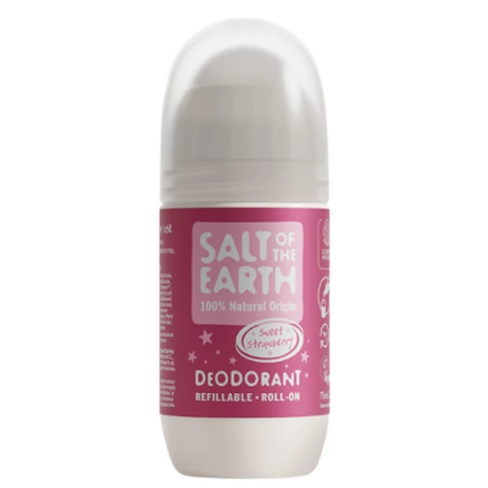 Salt of the Earth Újratölthető golyós dezodor - Édes eper 75ml
