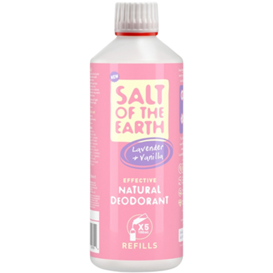 Salt of the Earth Dezodor spray utántöltő - Levendula és vanília 500ml