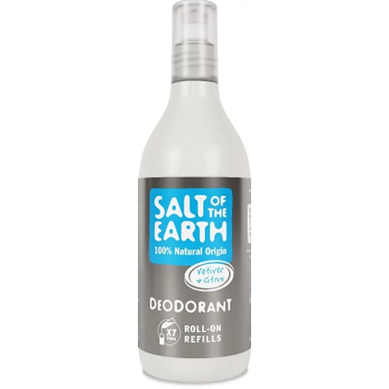 Salt of the Earth Golyós dezodor újratöltő - Vetiver és citrus 525ml