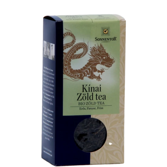 Sonnentor Bio Kínai zöld tea - szálas, ömlesztett 100g
