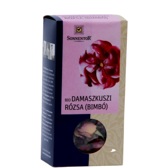 Sonnentor Bio Damaszkuszi rózsabimbó tea - szálas, ömlesztett 30g