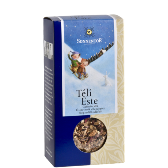 Sonnentor Bio téli este gyümölcstea - szálas, ömlesztett 100g
